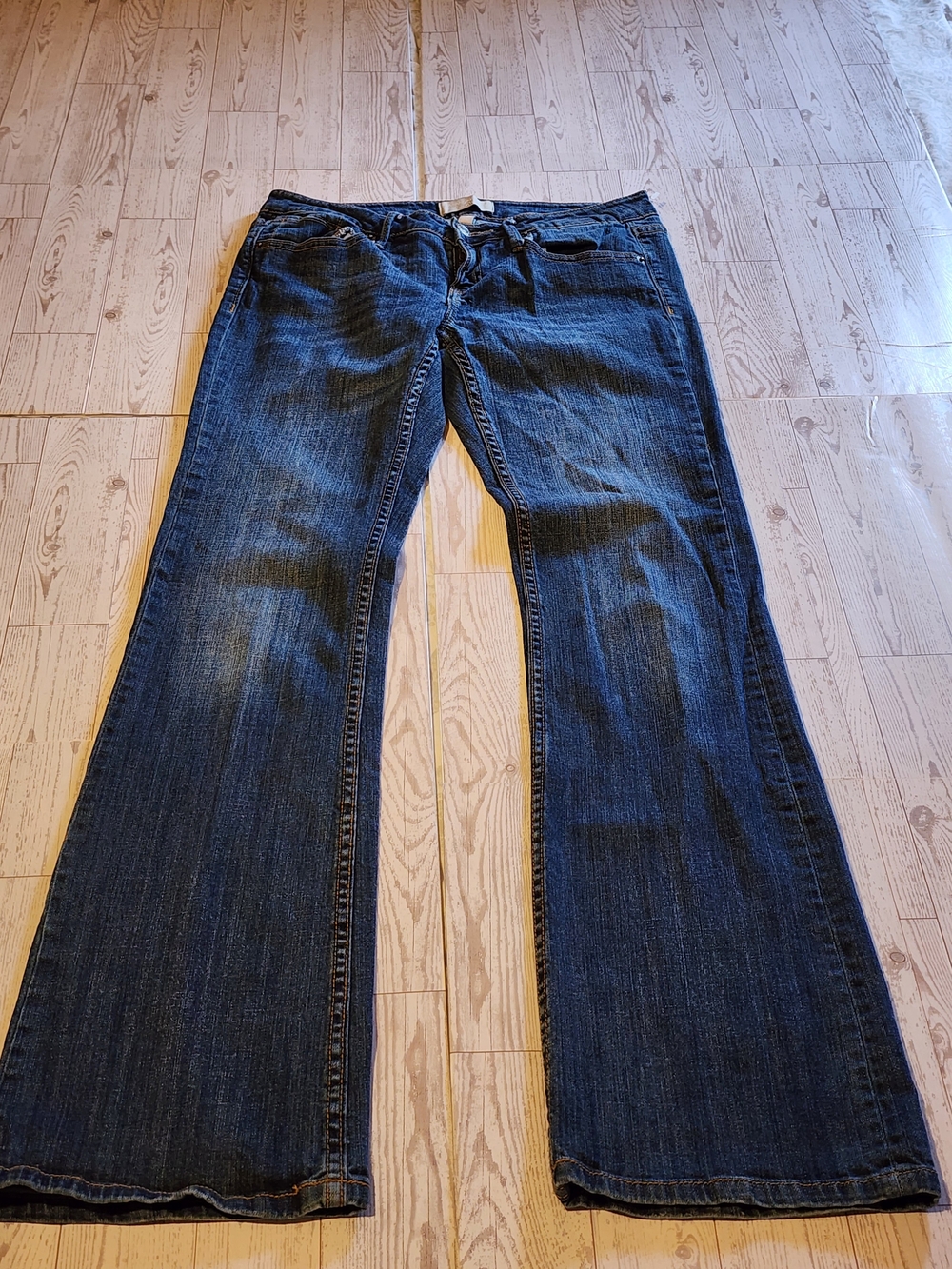Banana Republic bootcut Fit Jeans woman's size, 27/4, dark wash stretch demi